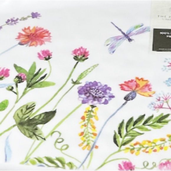 NEW The Farmhouse by Rachel Ashwell FLORAL DESIGN Oval Melamine Serving Tray - Picture 2 of 5